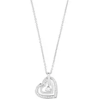 Jette - 88601289 - Ketting - Dames - 925 Zilver - gepolijst met Zirkonia - 48cm