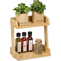 Relaxdays Kruidenrek, Keuken organisatoren, Bruin