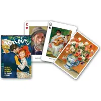 Piatnik speelkaarten Renoir - kunstkaarten single deck multicolor.