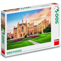 Dino Bikes Dino puzzel - kasteel letnice in tsjechië - 500 stukjes