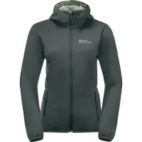Jack Wolfskin Jas Women Windhain Hoody Slate Green-S