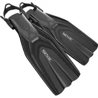 Seac Sub Style Diving Fins Zwart EU 45-47