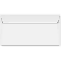 Clairalfa enveloppen DL 110x220 mm wit venster rechts 45x100 mm 250 stuks