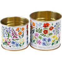 Rex London Metalen opbergdoos Wild Flowers (x2)