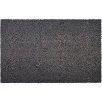 Karat Deurmat Kokos - Voor Binnen en Buiten - Deurmat van Kokos - Vuilvangmat voor Voordeur - Antislip - Voetschraper - Schoonloopmat Naturel - Grijs - 17 mm - 40 x 60 cm