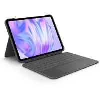 Logitech Combo Touch Apple iPad Pro 13" (2024) Étui Clavier AZERTY Gris