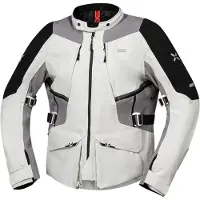 IXS Tourster-STX 1.0 Waterdichte Grijs Textiele Motorjas Maat 2XL
