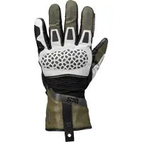 IXS Venture-STX 1.0, waterdichte handschoenen ,Lichtgrijs/Olijf/Zwart ,5XL