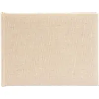 Goldbuch Summertime Trend2 22x16 36 witte pagina's beige 19605 (22 x 16 cm)
