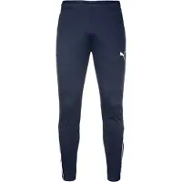 Puma teamLIGA Trainingsbroek Donkerblauw Wit