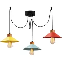 Opviq Hanglamp Manavgat N-553, dimbaar, multicolor, Woon-/ Eetkamer, metaal, Modern, hanglamp
