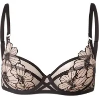 Chantelle BH 'LUSH' lichtbeige / zwart