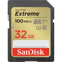 SanDisk 32GB SDHC Extreme UHS-I U3 V30 100MB/s geheugenkaart Twin Pack - Rescue Pro DL 1Y