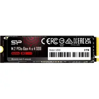 Silicon Power SSD 2TB PCI-E UD90 Gen 4x4 NVMe 3D NAND TLC