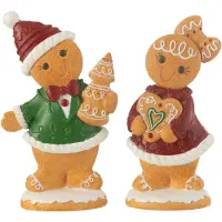 J-Line Peperkoek jongen+meisje cake resine mix large assortiment van 2