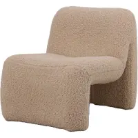 Ptmd Oslo Fauteuil Teddy Beige