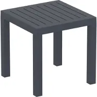 CLP Ocean - Bijzettafel - Kunststof donkergrijs