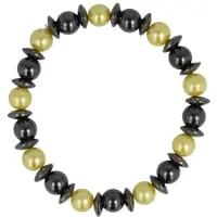 Ruben Robijn Magneetarmband 8 mm geel