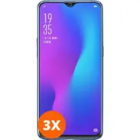 Mobigear Screenprotector geschikt voor OPPO RX17 Pro Glazen | Screenprotector - Case Friendly (3-Pack)