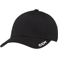 CCM Team Flexfit Cap Ad (zwart) Zwart S/m