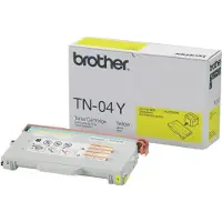 Brother Ink TN-04Y tonercartridge, geel, geschikt voor HL-2700CN, MFC-9420CN