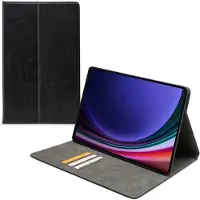 Mobilize Tablethoes geschikt voor Samsung Galaxy Tab S9 FE Plus Hoes | Premium Folio Bookcase - Zwart
