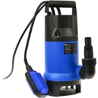 GEKO Grote dompelpomp voor vuil water - 750W - Met vlotterschakelaar - IPx8 - 13.000 l/u - 25 mm korrelgrootte