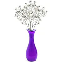 Chaks Kunstbloem Gipskruid - 6x - 60 cm - crème - tak - kunst bloem - Gypsophila