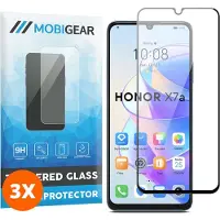 Mobigear Screenprotector geschikt voor HONOR X7A Glazen | Premium Screenprotector - Case Friendly (3-Pack)