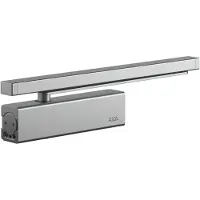 Axa 7509 deurdranger met glijarm sluitkracht 1-4 - aluminiumgrijs