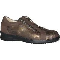 Finn Comfort Bexley 02231 Wijdte K Veterschoenen | Maat 5.5 Dames Brons