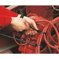 Würth - Kabelbinder KBL1 PA kunststof vergrendeling - Kabelbinder KBL 1 gemaakt van polyamide met kunststof tong Lengte 360 mm