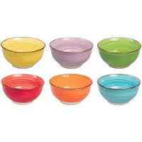 Studio Tavola Kleine Kommen Sunny Summer ø 12 cm - 6 stuks