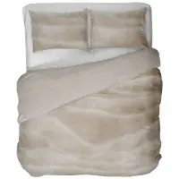 Kayori Dekbedovertrek Kiba Beige Tencel-200 x 200 / 220 cm | 2-Persoons