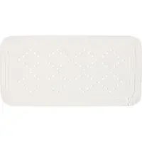 Spirella Antislip Badmat voor Badkuip – Badkuipmat met Afvoergat en Ophanghaken – Badkamer Mat voor Kinderen en Volwassenen