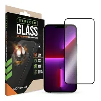 Striker D3O Xtreme Impact Glass Screen Protector - Black Frame - Apple iPhone 13/13 Pro/14/SE 4