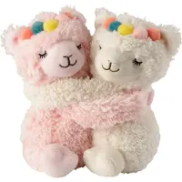 Warmies Knuffel Vrienden Lama's - 24 cm