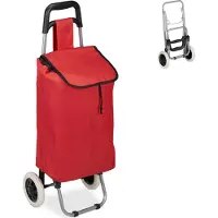 Relaxdays Winkelwagen, Rood