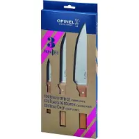 Opinel Trio Parrallèle OP001838, 3-delige messenset