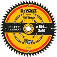 DeWalt DT1670-QZ ELITE CSB cirkelzaagblad Hout Ø 184mm 60T