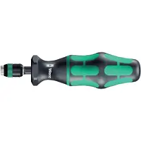 Wera 7451 Kraftform Instelbare Momentschroevendraaier met standaardinstellingen met Rapidaptor Snelwisselhouder, 1/4 duim, 0,3 - 1,0 Nm - 1 stuk(s) - 05074792010
