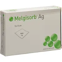Molnlycke Health Care Melgisorb Ag Alginaatverband 5 x 5 cm | 10 stuks