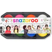 Snazaroo - Makeup colour palette 8x18ml assorted colours (791060)