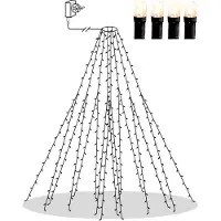 Star Trading LED Boommantel/ Boomgordijn - 360 LEDs - warm wit - IP44