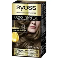 Syoss Verf - - Intensieve Olie - 5.10 Lichtkastanje - Zonder Ammoniak - Crème
