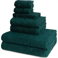 Ross Dames en Heren 2 X Washand 2 X gasten- 2 X douche- 2 X handdoek in een set Cashmere feeling