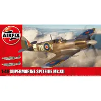 Wittmax Modelbouwpakket Militaire voertuigen - 05117A Supermarine Spitfire Mk.XII Plastic - 1:48 - Modelbouw