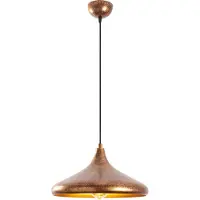 Opviq Hanglamp Barek 11545, dimbaar, brons / oud-messing, Woon-/ Eetkamer, metaal, hanglamp