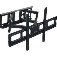 MCW TV muurbeugel -C95, monitorbeugel, koudgewalst kantelbaar draaibaar uitschuifbaar 32-65 inch Vesa tot 600mm