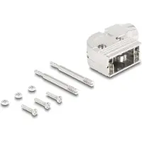 HQ Products D-Sub Housing for 9 pin male / female 90° angled